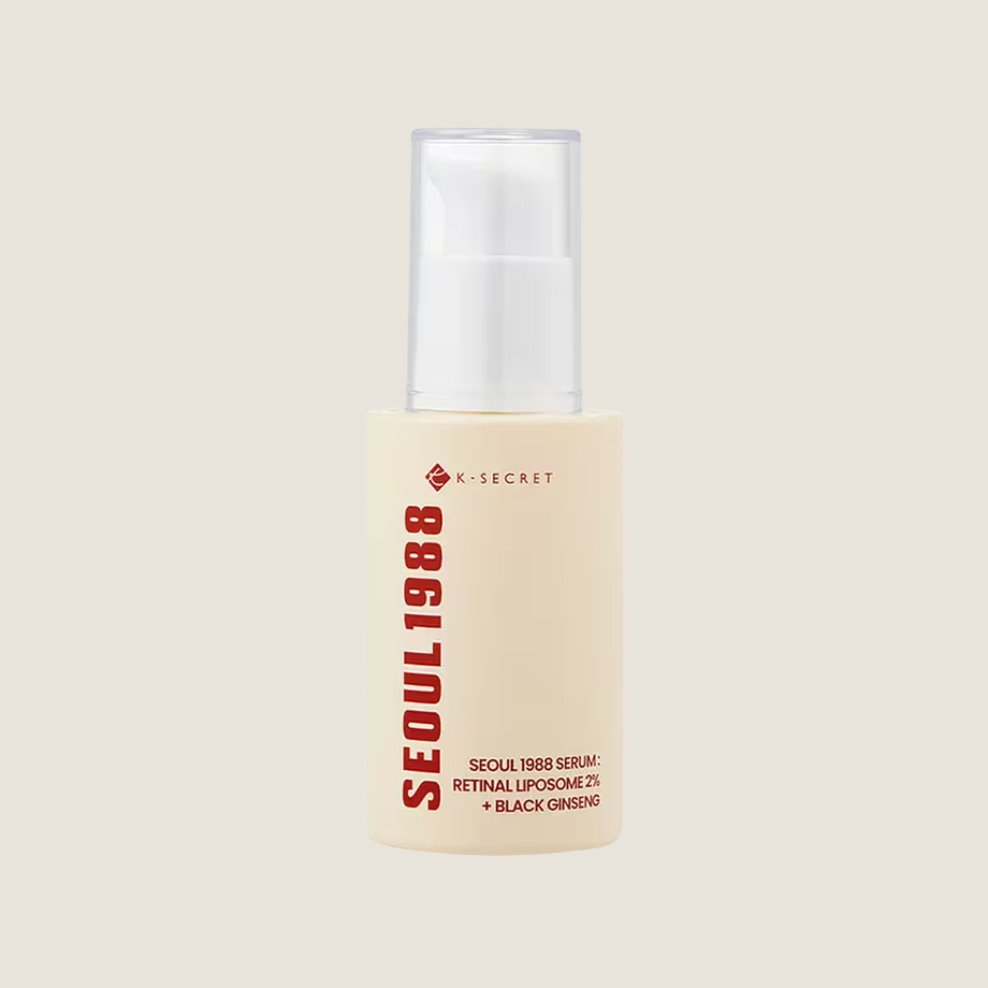 Ksecret - Seoul 1988 - Serum Retinal Liposome 2% Black Ginseng | Sérum | Skincare Coreano