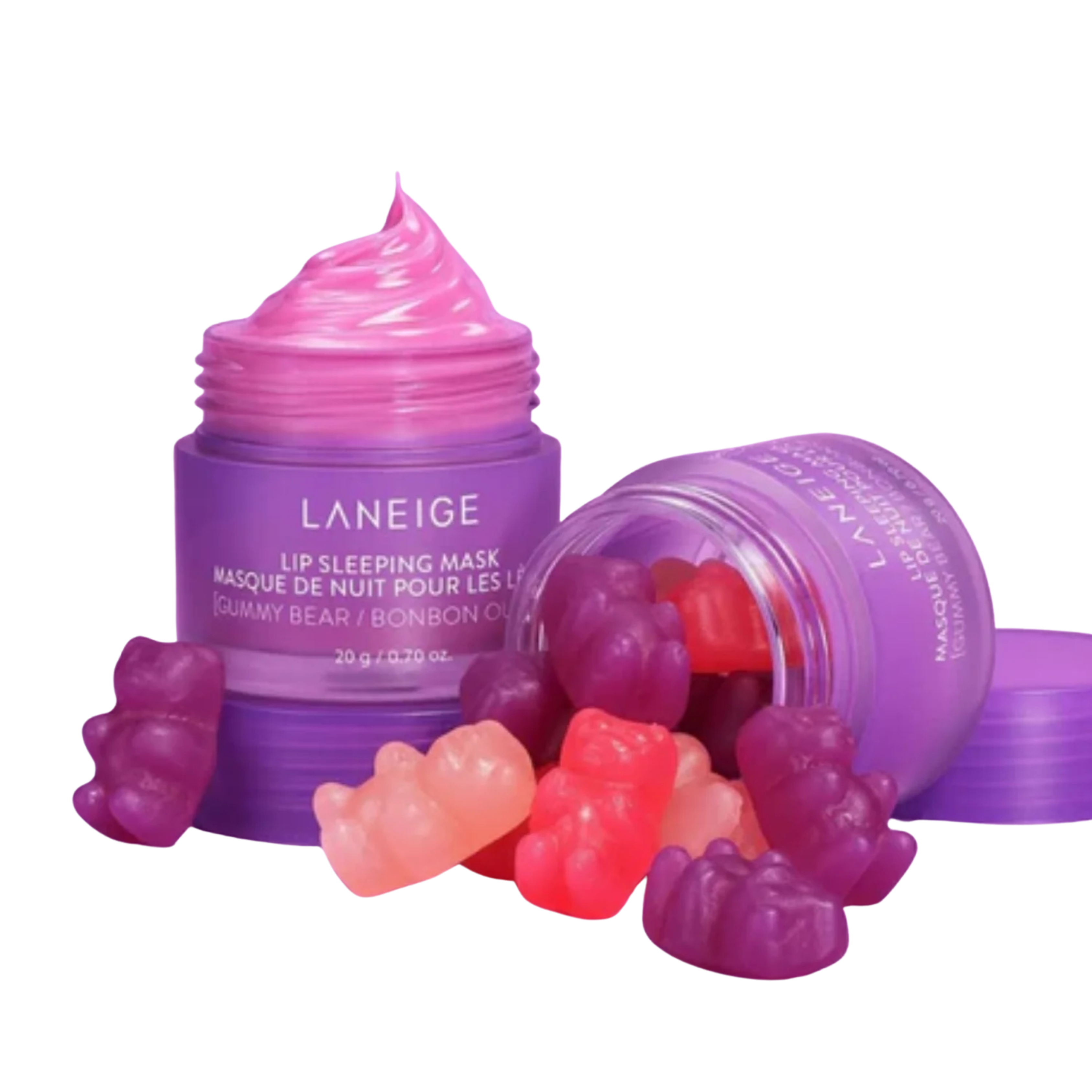 Laneige - Lip Sleeping Mask Ex - Gummybear | Máscara Facial | Skincare Coreano