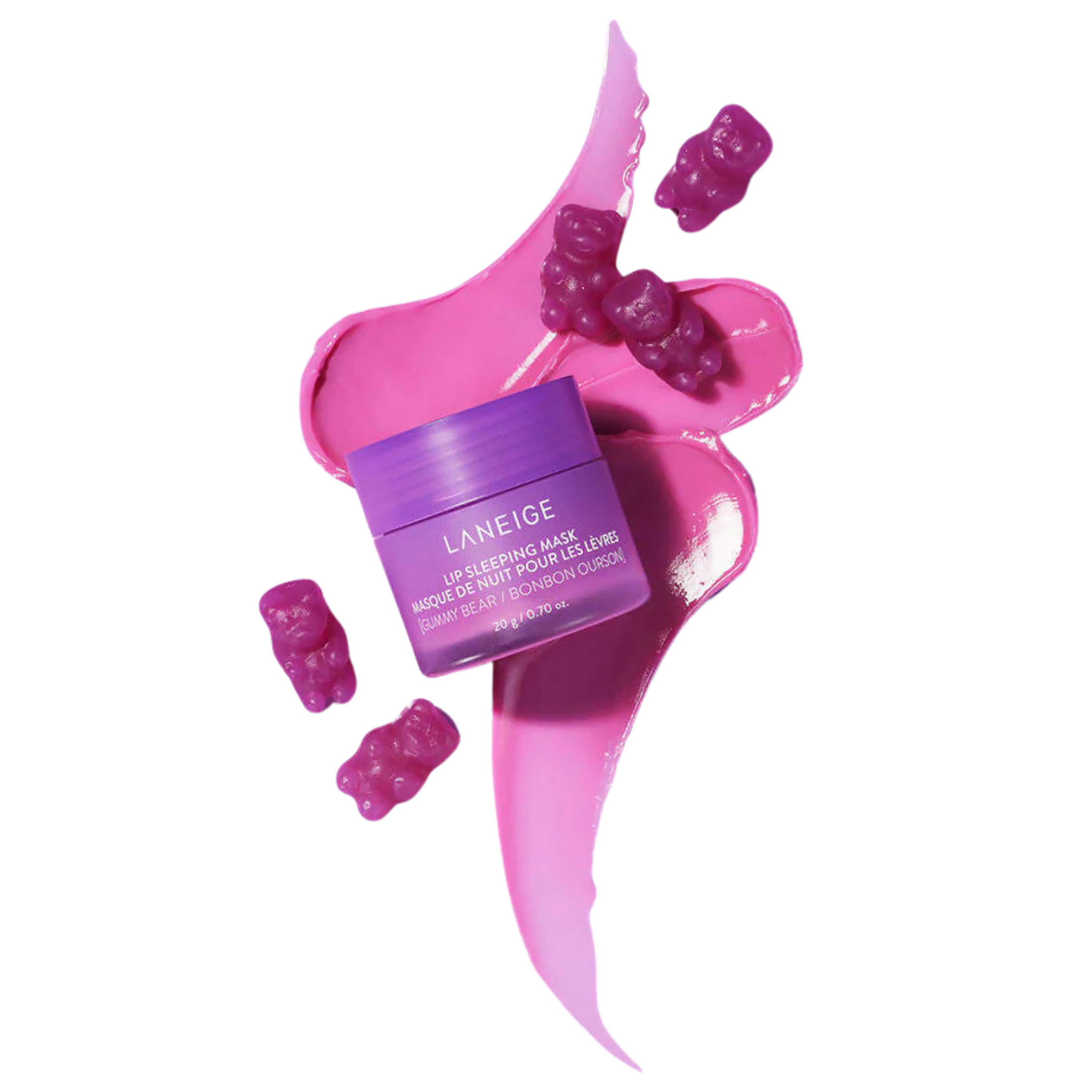 Laneige - Lip Sleeping Mask Ex - Gummybear | Máscara Facial | Skincare Coreano