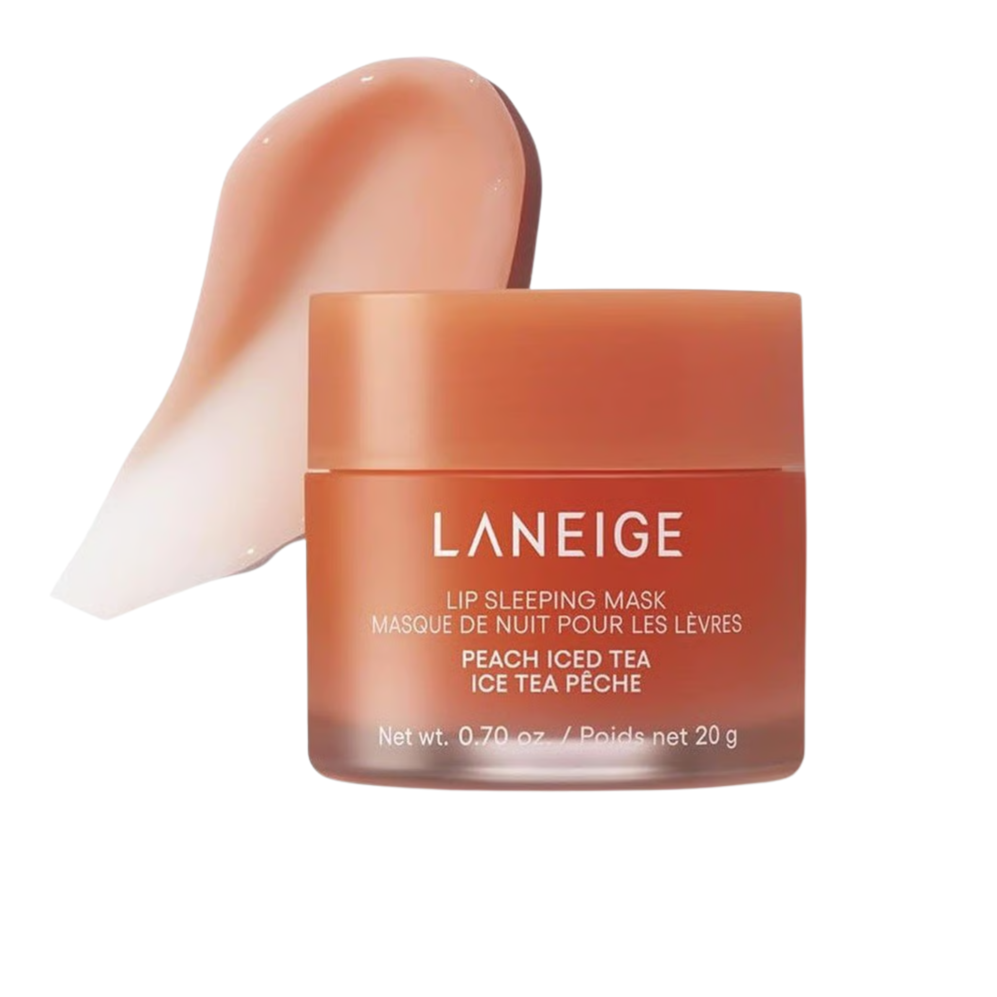 Laneige - Lip Sleeping Mask Ex - Peach Iced Tea | Máscara Facial | Skincare Coreano