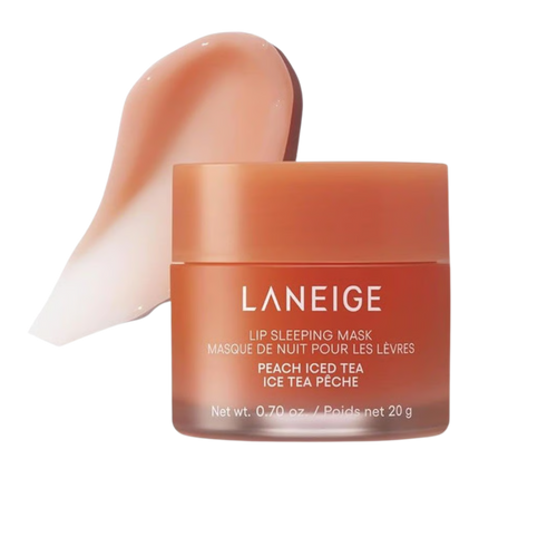 Laneige - Lip Sleeping Mask Ex - Peach Iced Tea | Máscara Facial | Skincare Coreano