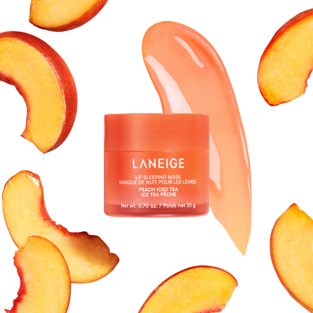 Laneige - Lip Sleeping Mask Ex - Peach Iced Tea | Máscara Facial | Skincare Coreano