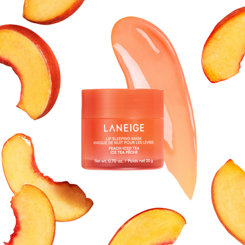 Laneige - Lip Sleeping Mask Ex - Peach Iced Tea | Máscara Facial | Skincare Coreano