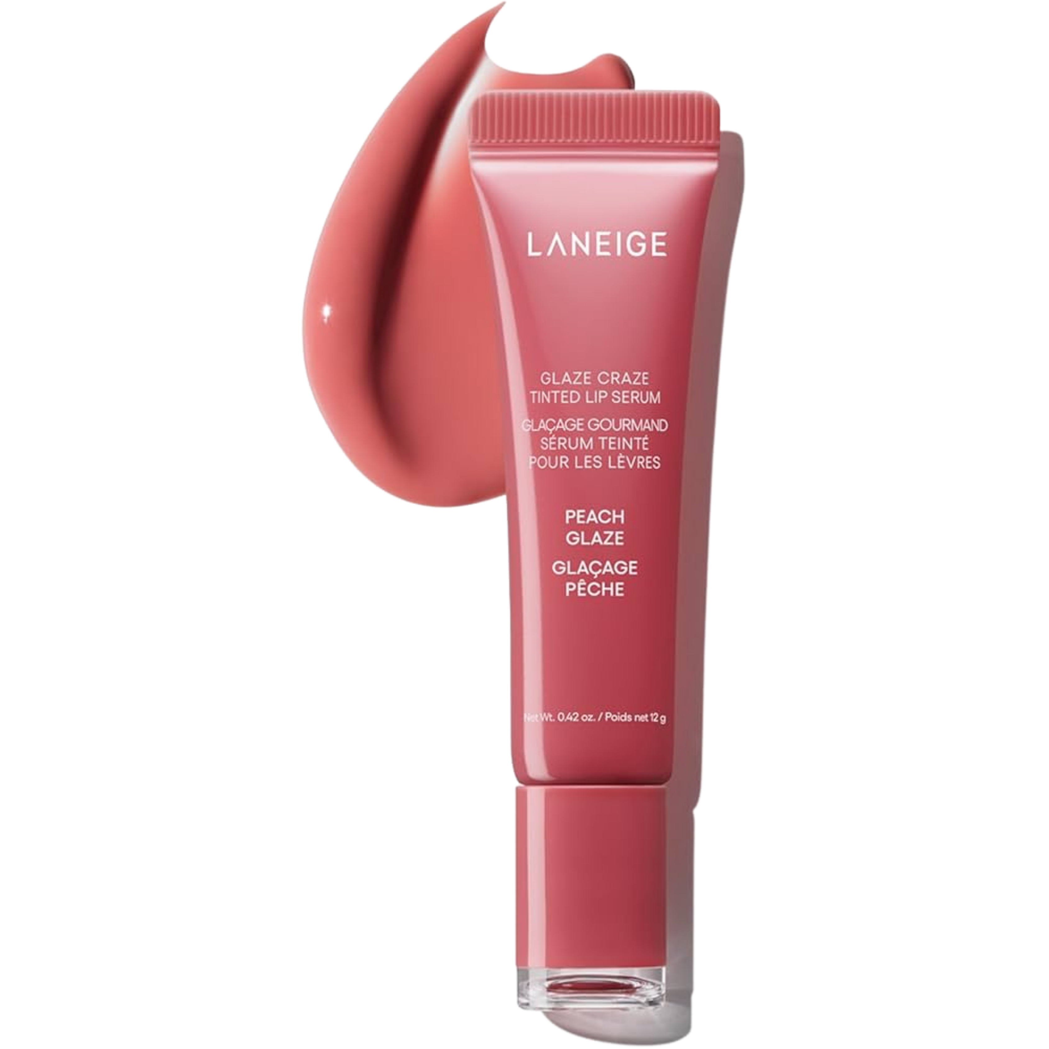 Laneige - Glaze Craze Tinted Lip Serum - Peach Glaze | Sérum | Skincare Coreano