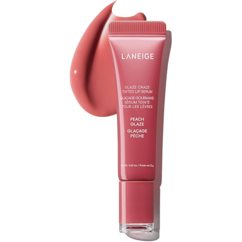 Laneige - Glaze Craze Tinted Lip Serum - Peach Glaze | Sérum | Skincare Coreano