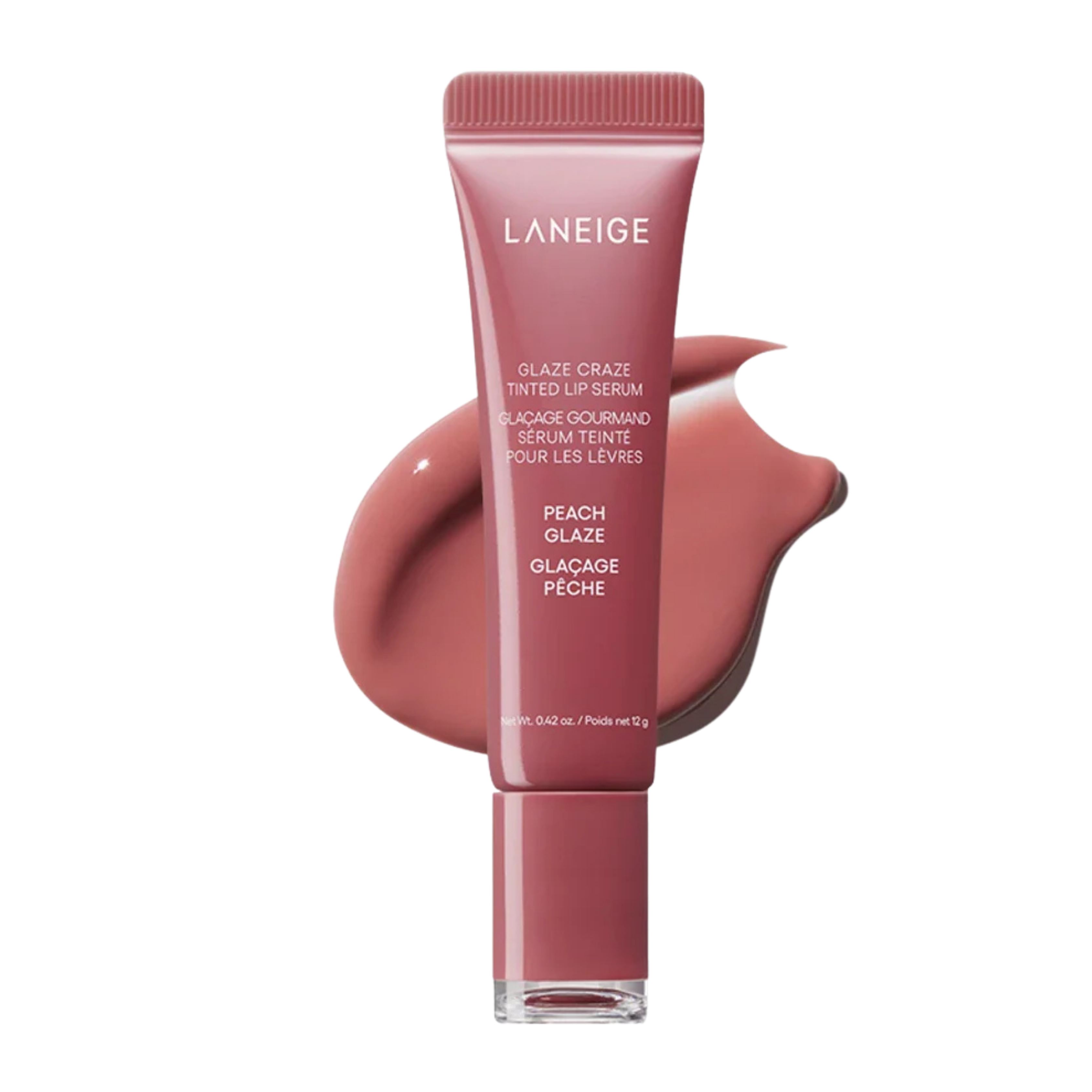 Laneige - Glaze Craze Tinted Lip Serum - Peach Glaze | Sérum | Skincare Coreano