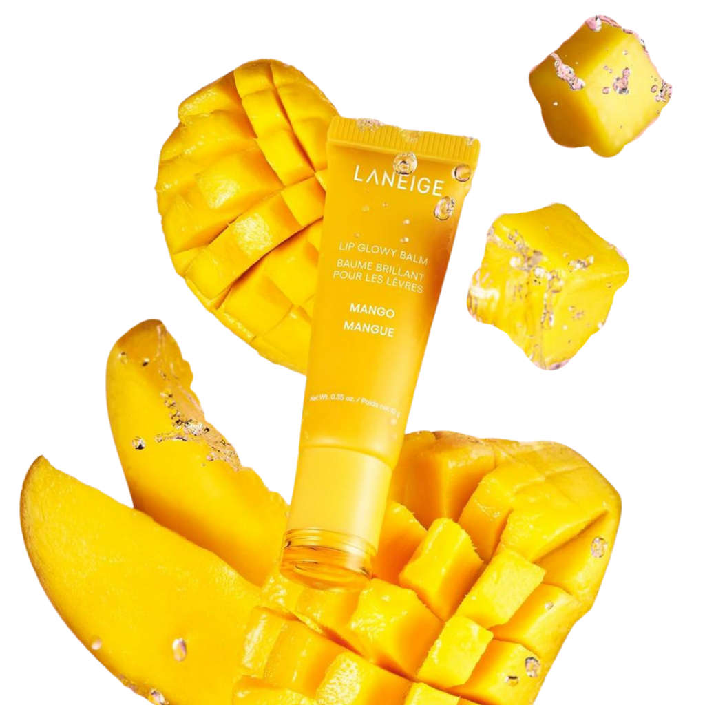Laneige - Lip Glowy Balm - Mango Flavor | Máscara Facial | Skincare Coreano