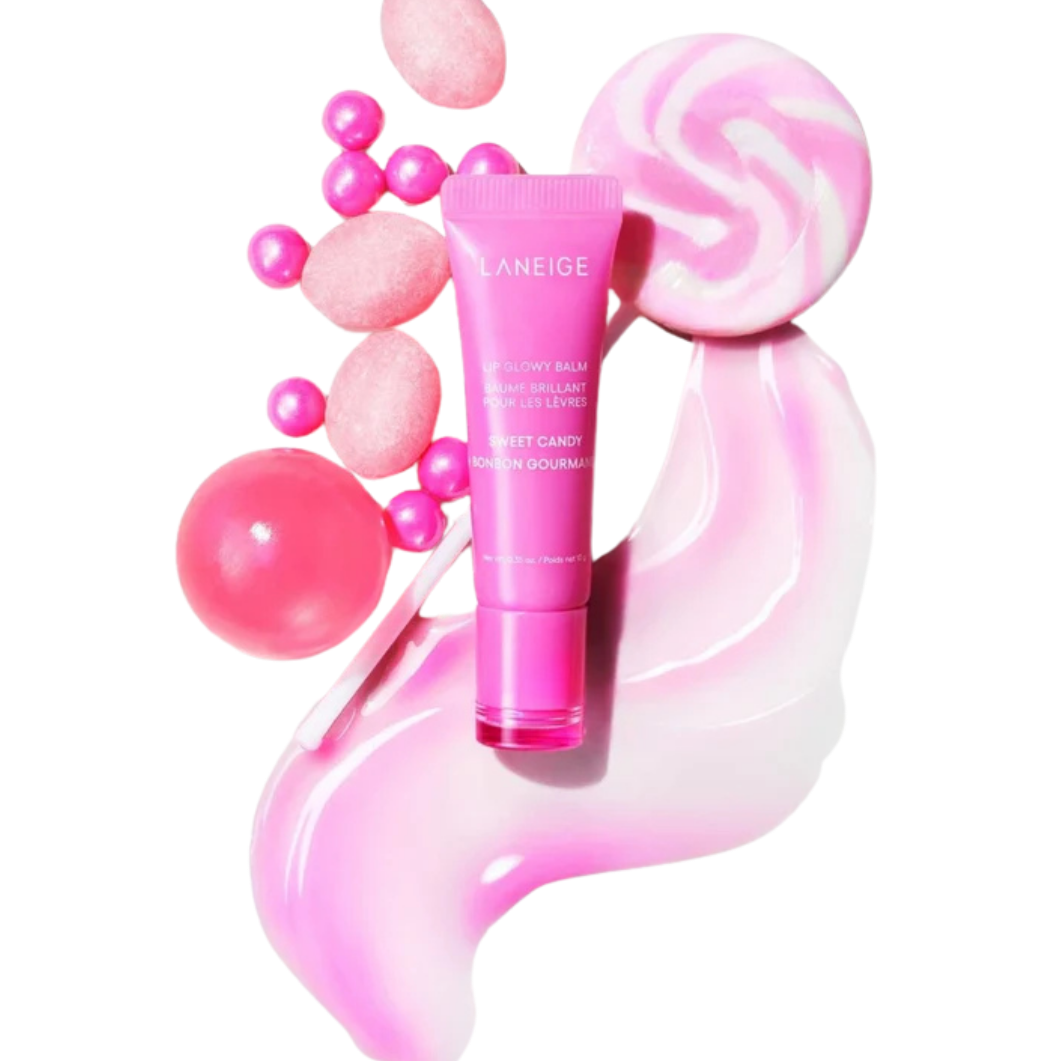 Laneige - Lip Glowy Balm - Sweet Candy | Máscara Facial | Skincare Coreano