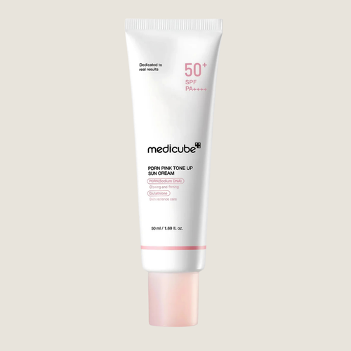 Medicube - Pdrn Pink Tone Up Sun Cream | Protetor Solar | Skincare Coreano