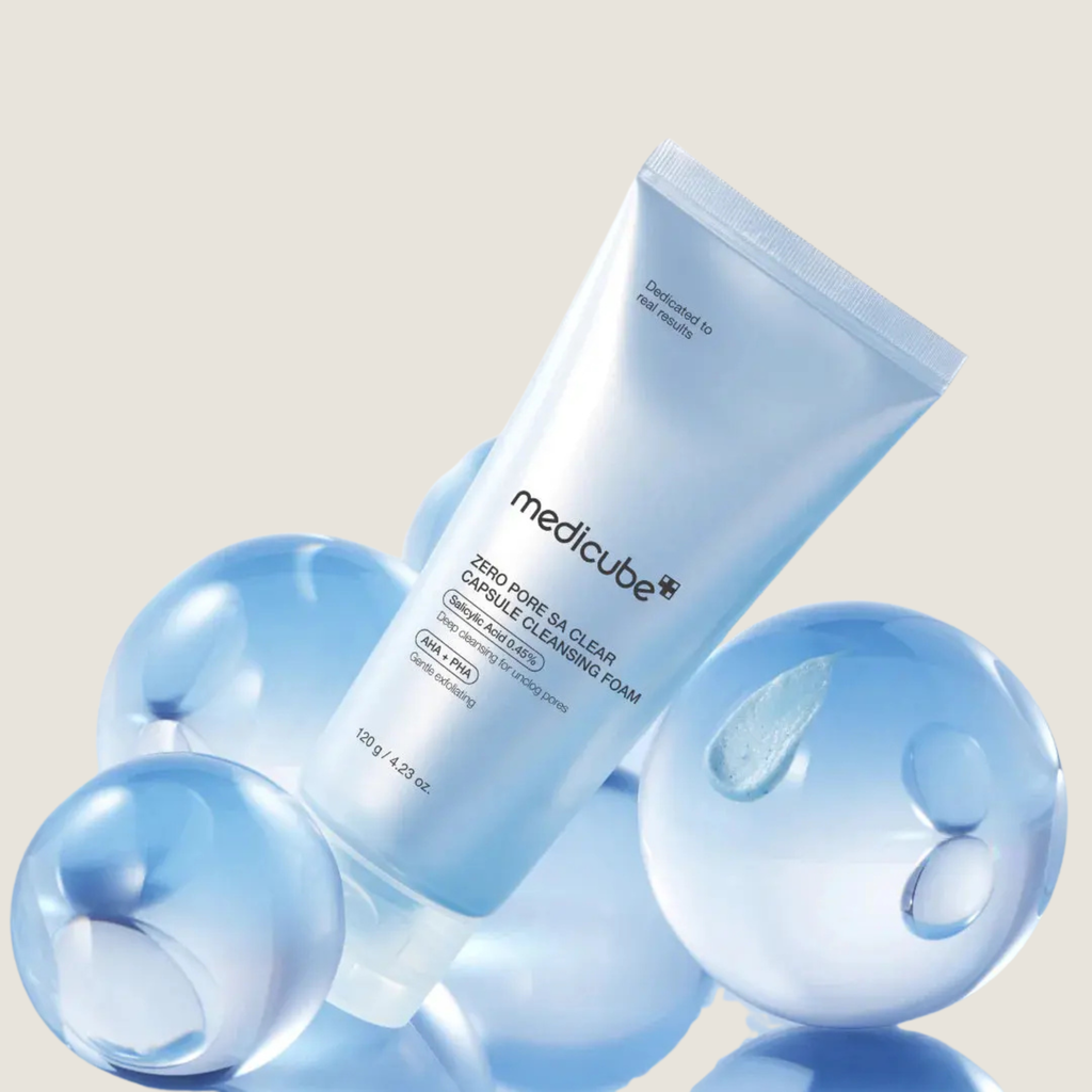 Medicube - Zero Pore SA Clear Capsule Cleansing Foam | Cleanser | Skincare Coreano