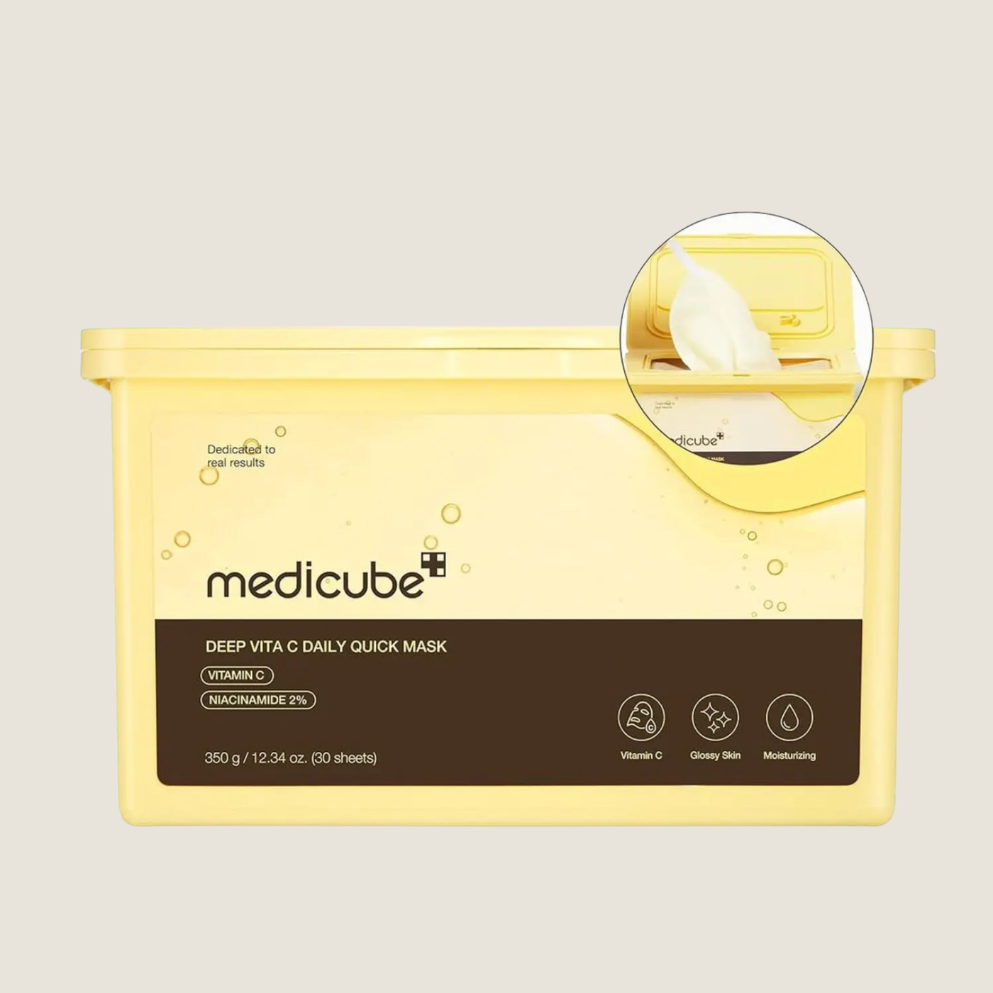Medicube - Deep Vita C Daily Quick Mask