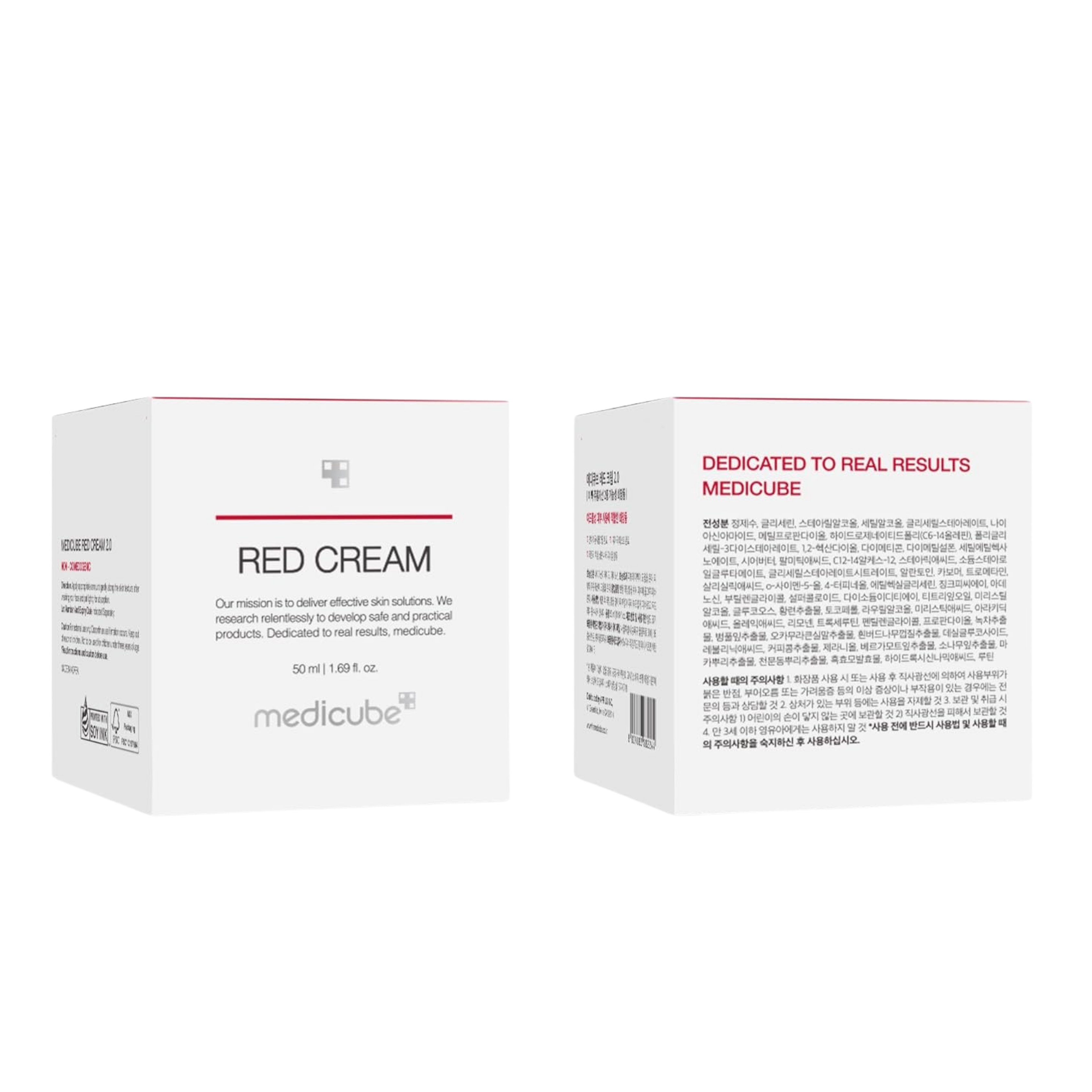 Medicube - Red Cream 2.0 | Creme Hidratante | Skincare Coreano