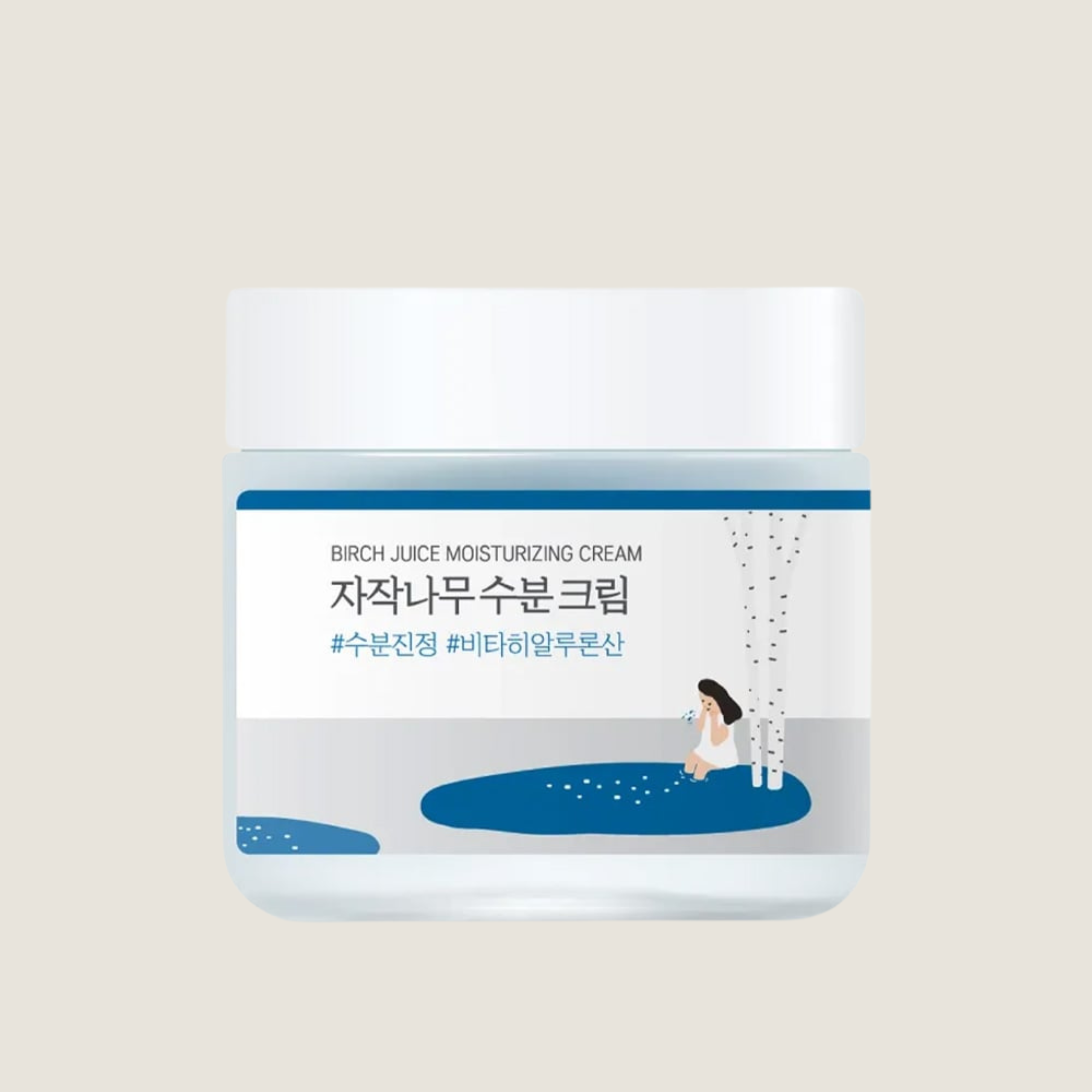 Round Lab - Birch Juice Moisturizing Cream | Creme Hidratante | Skincare Coreano