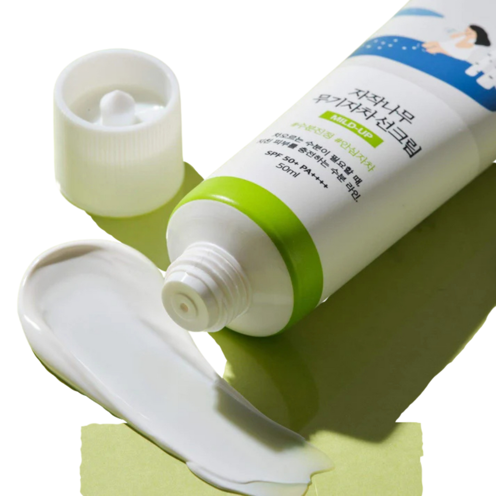 Round Lab - Moisture Mild-Up Sunscreen | Protetor Solar | Skincare Coreano