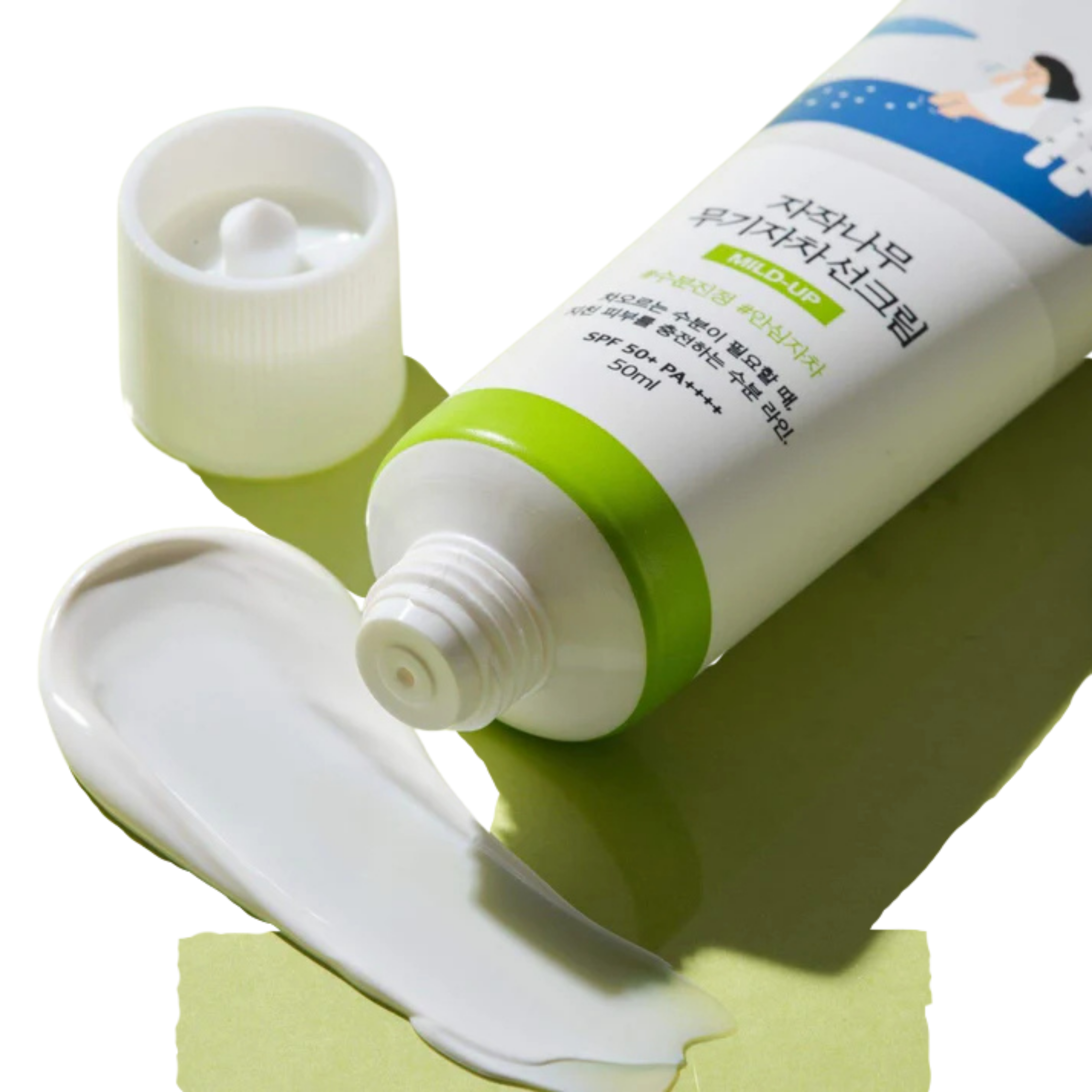 Round Lab - Moisture Mild-Up Sunscreen | Protetor Solar | Skincare Coreano