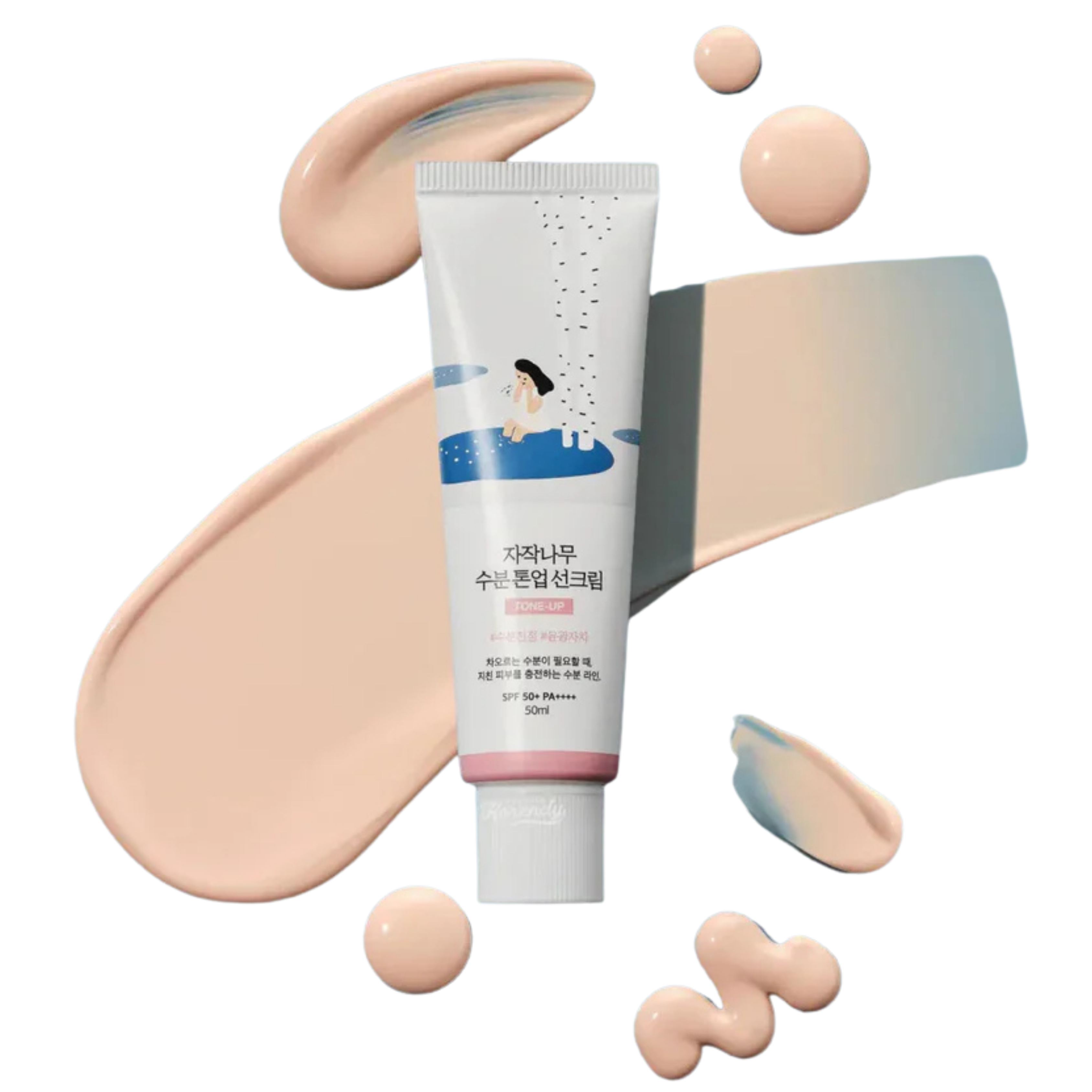 Round Lab - Birch Sap Moisturizing Tone-Up Sunscreen | Protetor Solar | Skincare Coreano