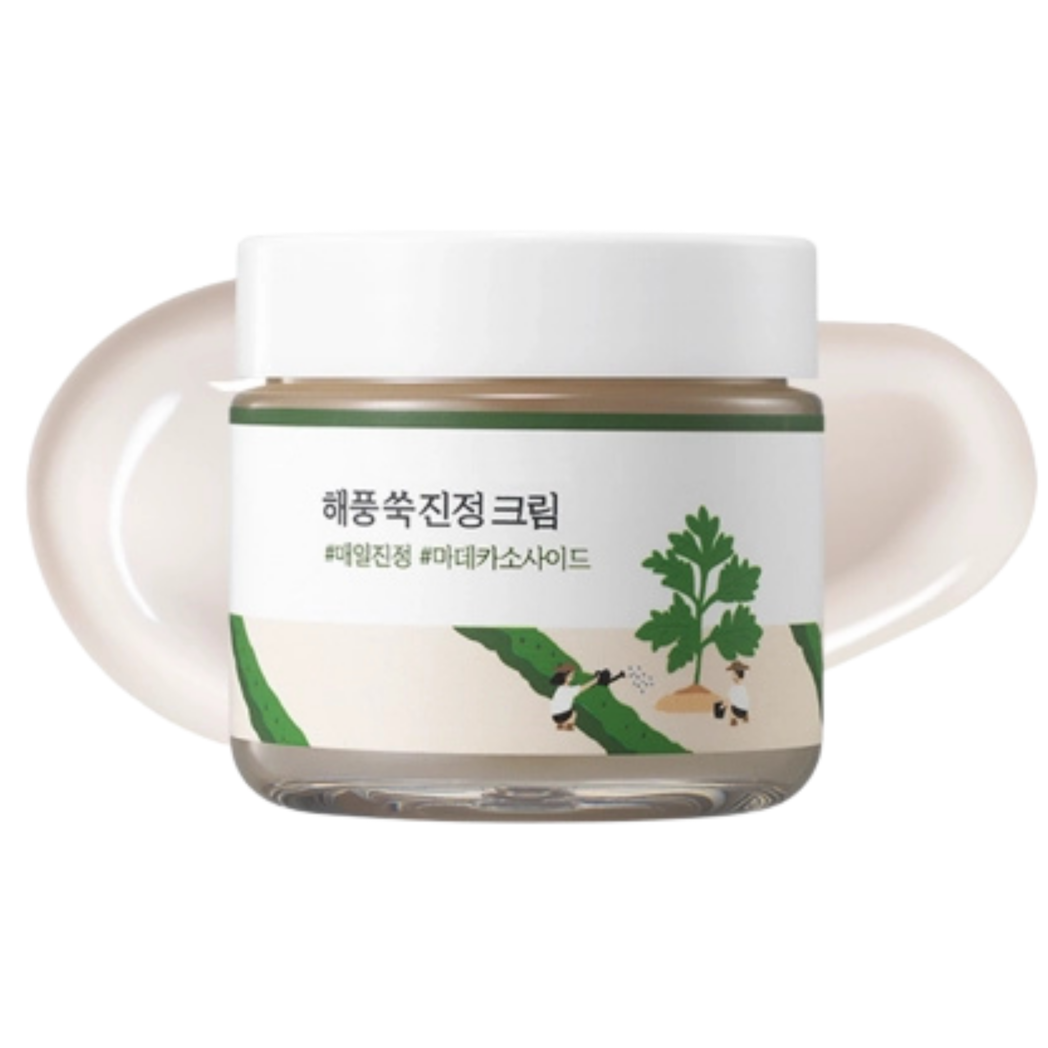 Round Lab - Mugwort Calming Cream | Creme Hidratante | Skincare Coreano