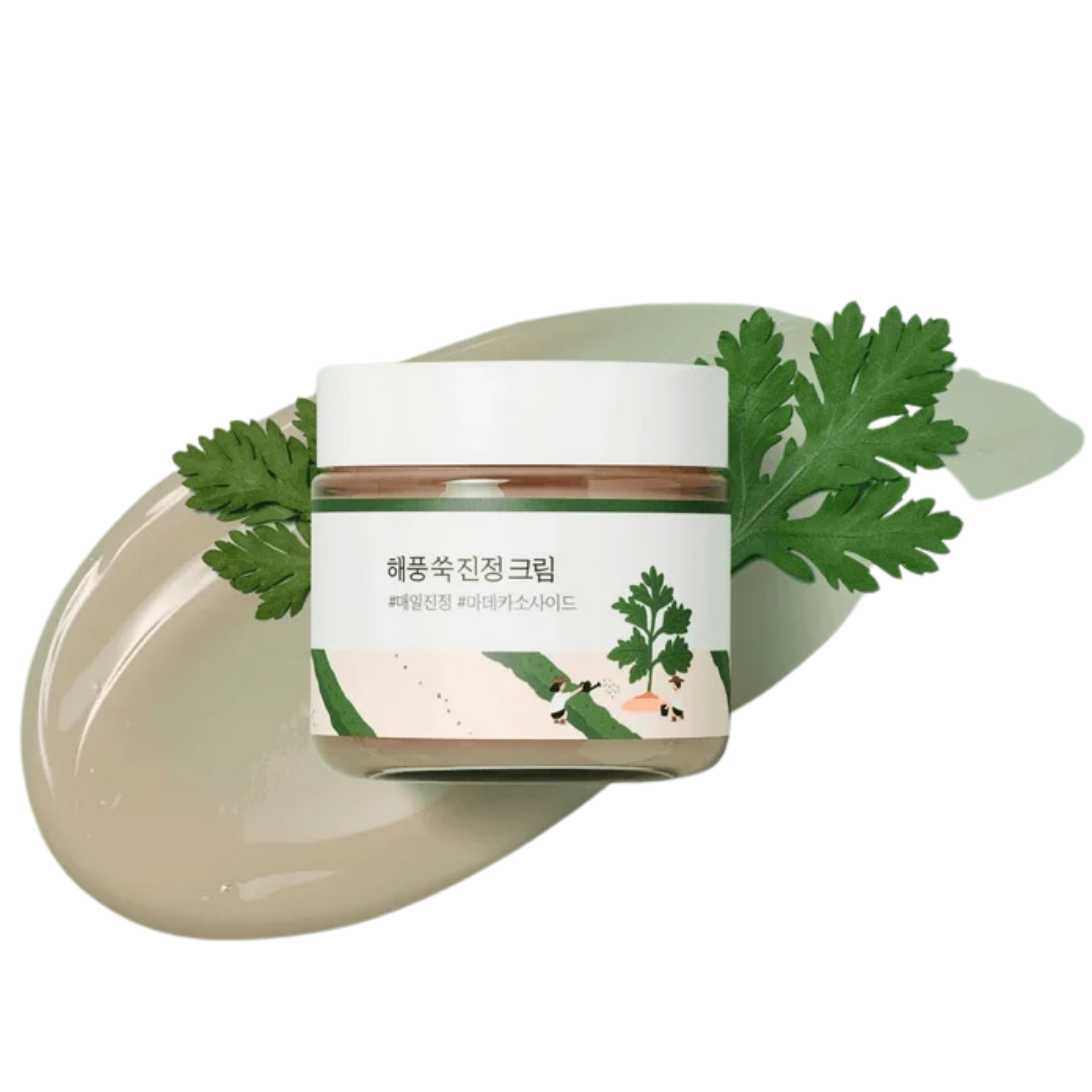 Round Lab - Mugwort Calming Cream | Creme Hidratante | Skincare Coreano