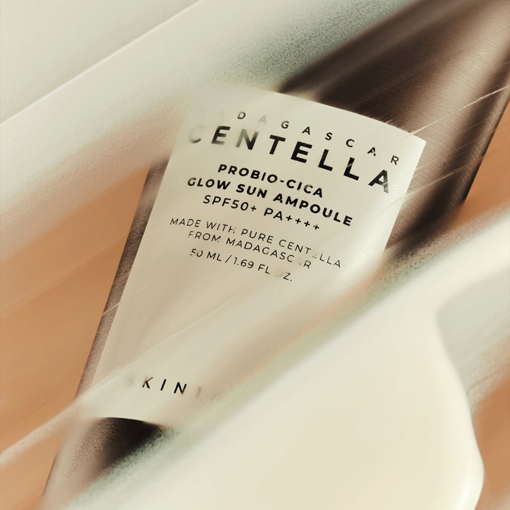 Skin1004 - Madagascar Centella Probio-Cica Glow Sun Ampoule | Protetor Solar | Skincare Coreano